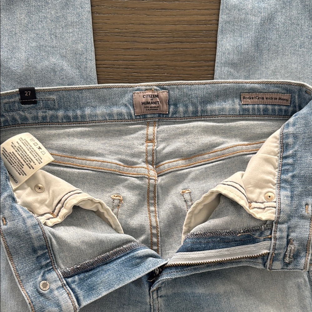 Citizens of Humanity Rocket Crop Mid Rise Skinny Jeans - Picture 4 of 7